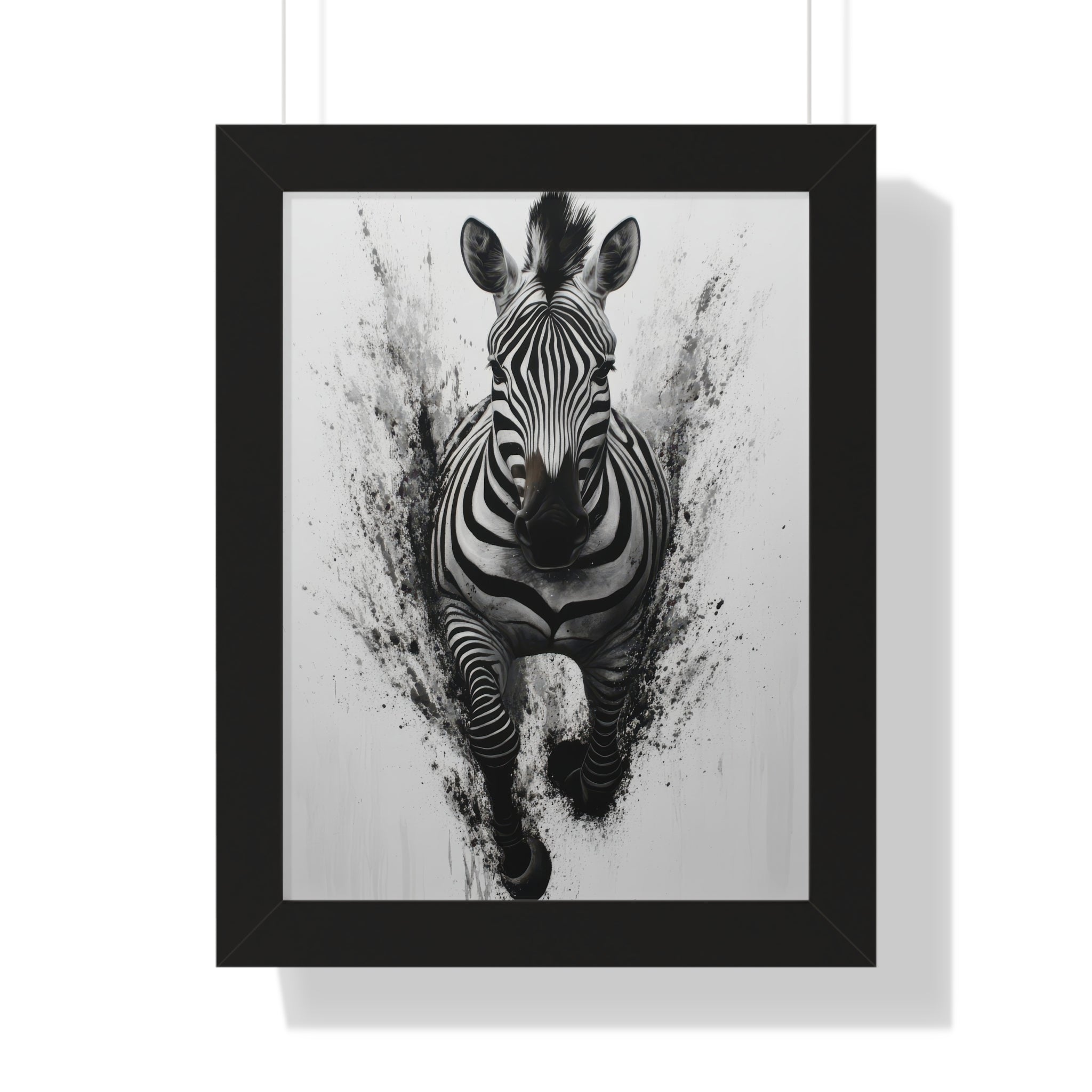 Paint Splash Zebra